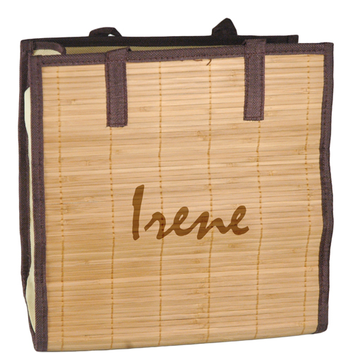 unknown Beach Bamboo Shopping Tote Bag