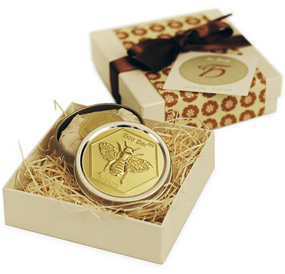 unknown Bee Merry Lotion Bar in Designer Gift Box