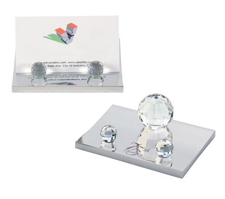 unknown Crystal Business Card Holder