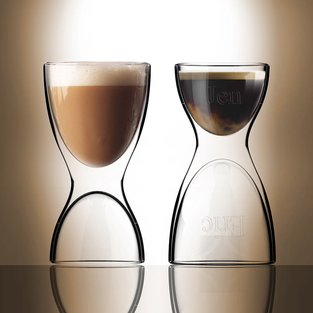 Double Impresso Coffee Amp Espresso Glass Mug HansonElliscom