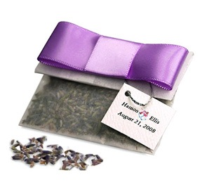unknown Lavender Seeds Glassine Bag Favor