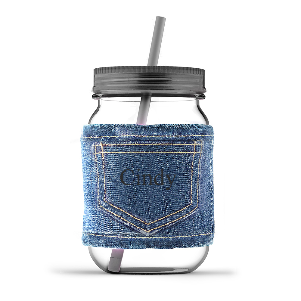 unknown The Perfect Fit-ness Mason Jar in Jeans