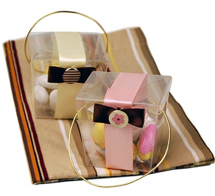 unknown Chic Bow Takeout Box With Candy Favor