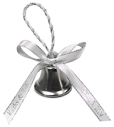 unknown Rope Wedding Bell with Twisted Metallic Rope