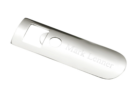 unknown Personalized Stainless Steel Executive Bottle Opener