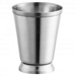 Personalized Matte Silver Mint Julep Cup