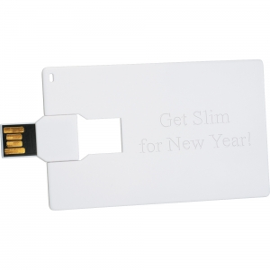 2GB USB Flash Drive Slim Credit Card*