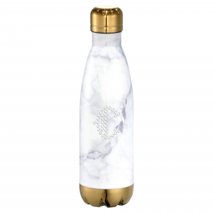 Marble Copper Stainless Steel Vacuum Insulated Bottle (Optional Crystal Rhinestones)*