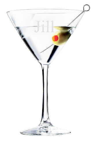 Custom Martini Glass, Quarantini Time! I Survived Covid-19