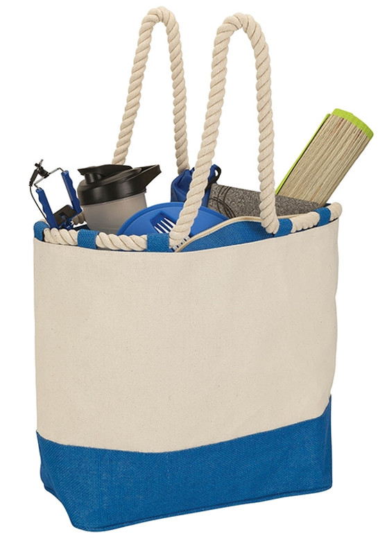 Beach Tote Bag with Rope Handles, Sublimation