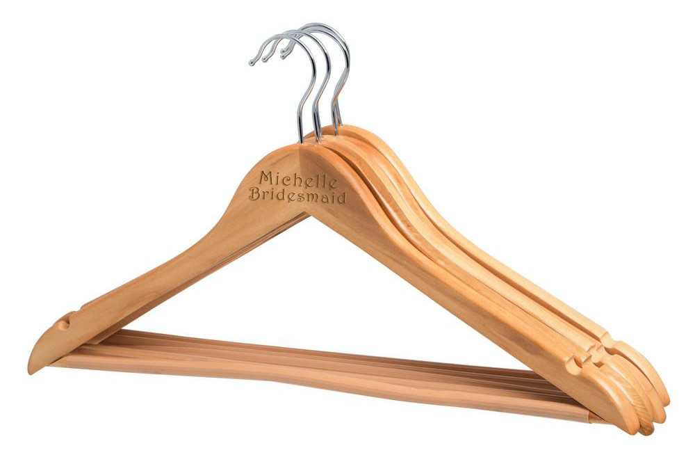 Wooden Coat Hangers Personalised Hangers Wooden Hangers Clothes Hanger  Engraved Hanger His and Hers Birthday Gift Anniversary 