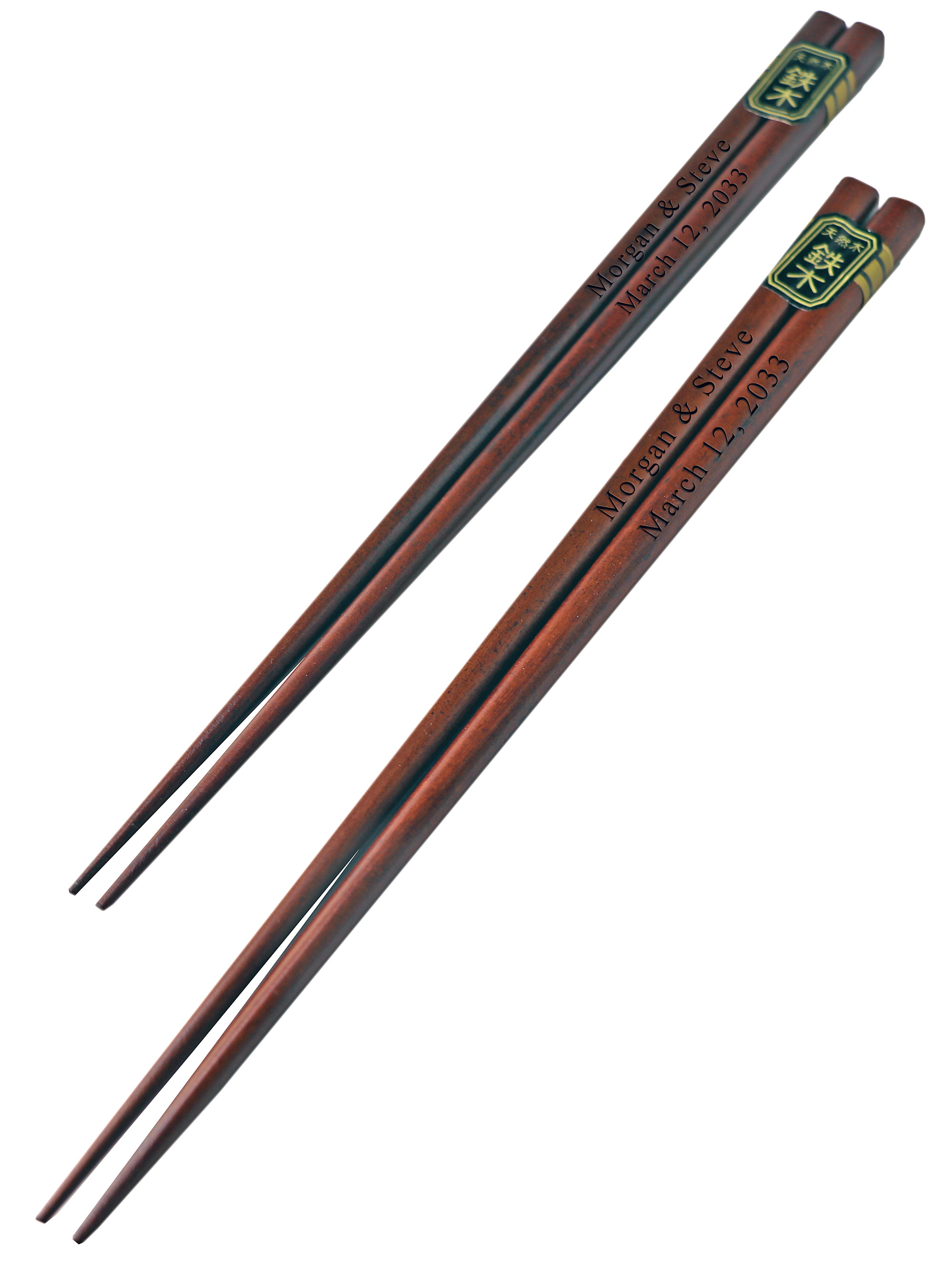 chopsticks with your name
