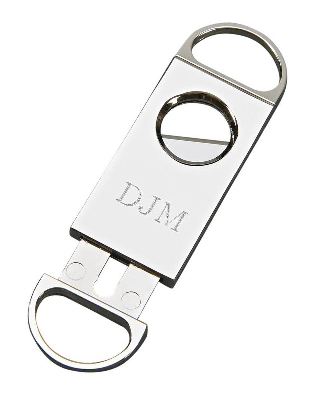 Men's Monogram Minimalist Executive Metallic Flash Drive