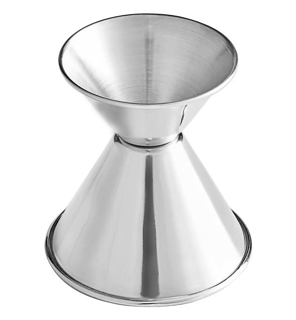 3-Piece Personalized Stainless Steel Martini Shaker Double Jigger