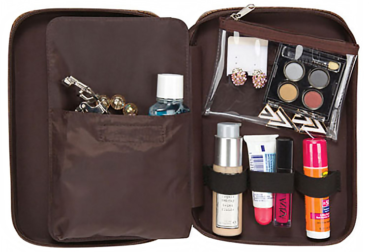 17 Stories Travel Makeup Bag Small Cosmetic Bag Organizer Case