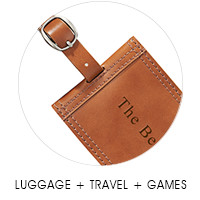 Personalized Main ACCESSORIES CTYG: Luggage + Travel + Games